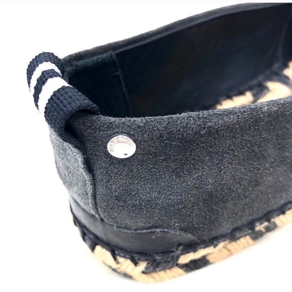 Rag & Bone Del Ray Espadrille Flats Black & Tan - Picture 7 of 8